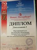 Диплом Дипломанат Международный конкурс Виват, Петербург май 2015 г. Санкт-Петербург Диплом Дипломанат Международный конкурс Виват, Петербург май 2015 г. Санкт-Петербург